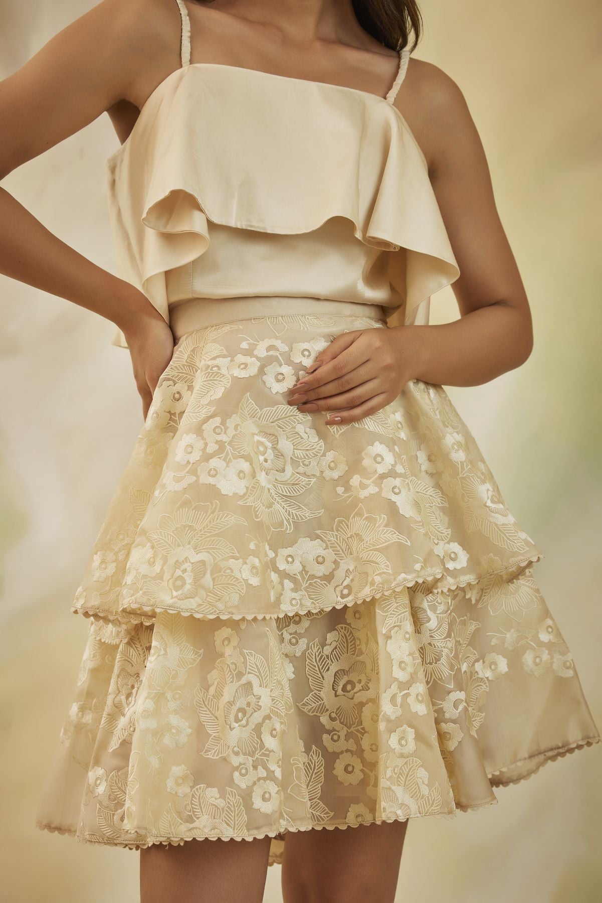 Blossom Embroidered Co-ord Set