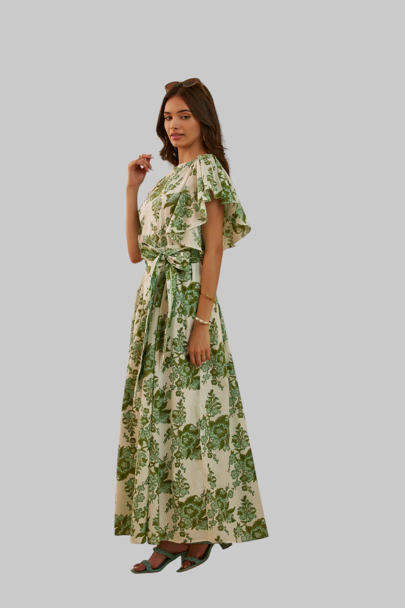 Blossom Short Sleeve Maxi
