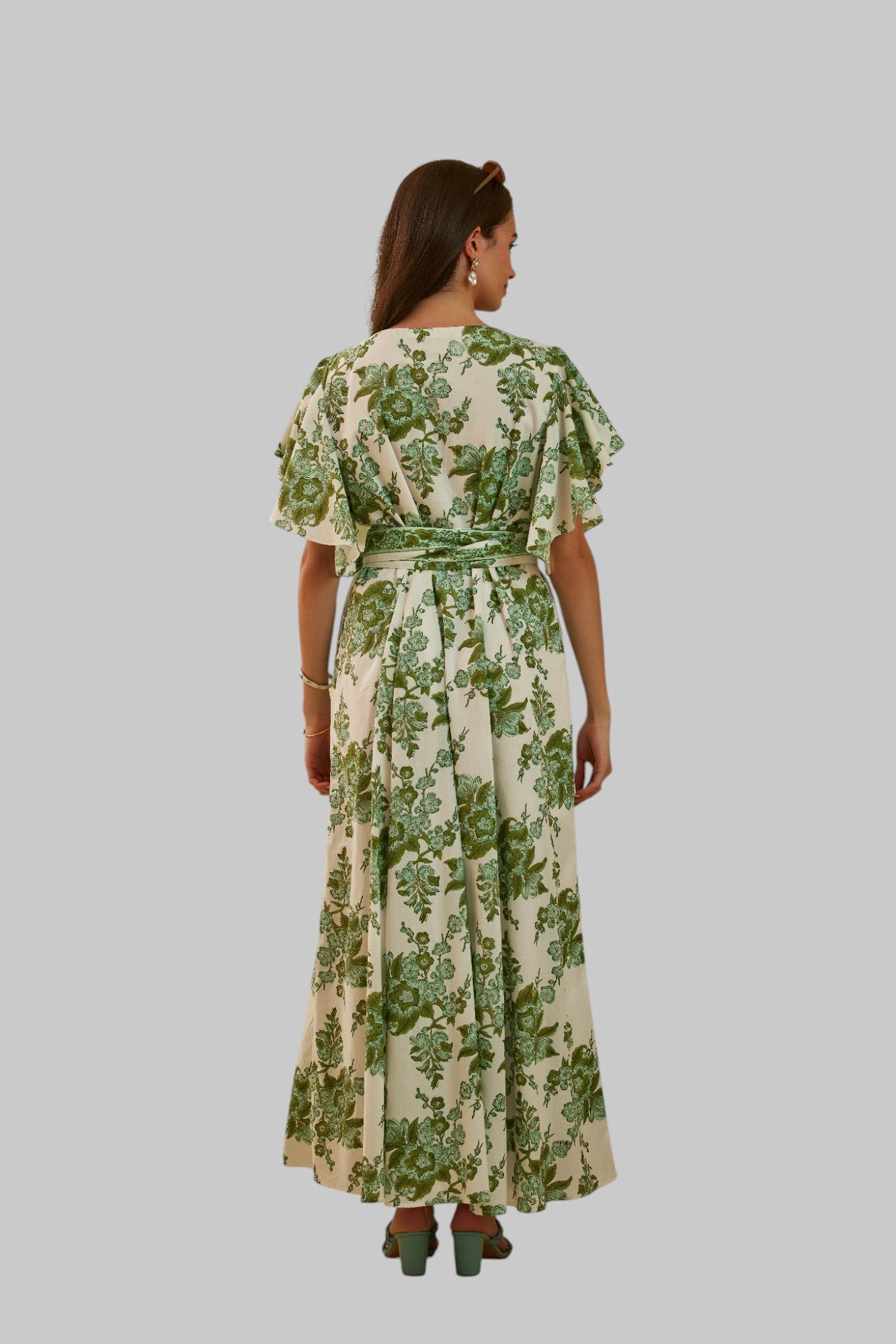 Blossom Short Sleeve Maxi