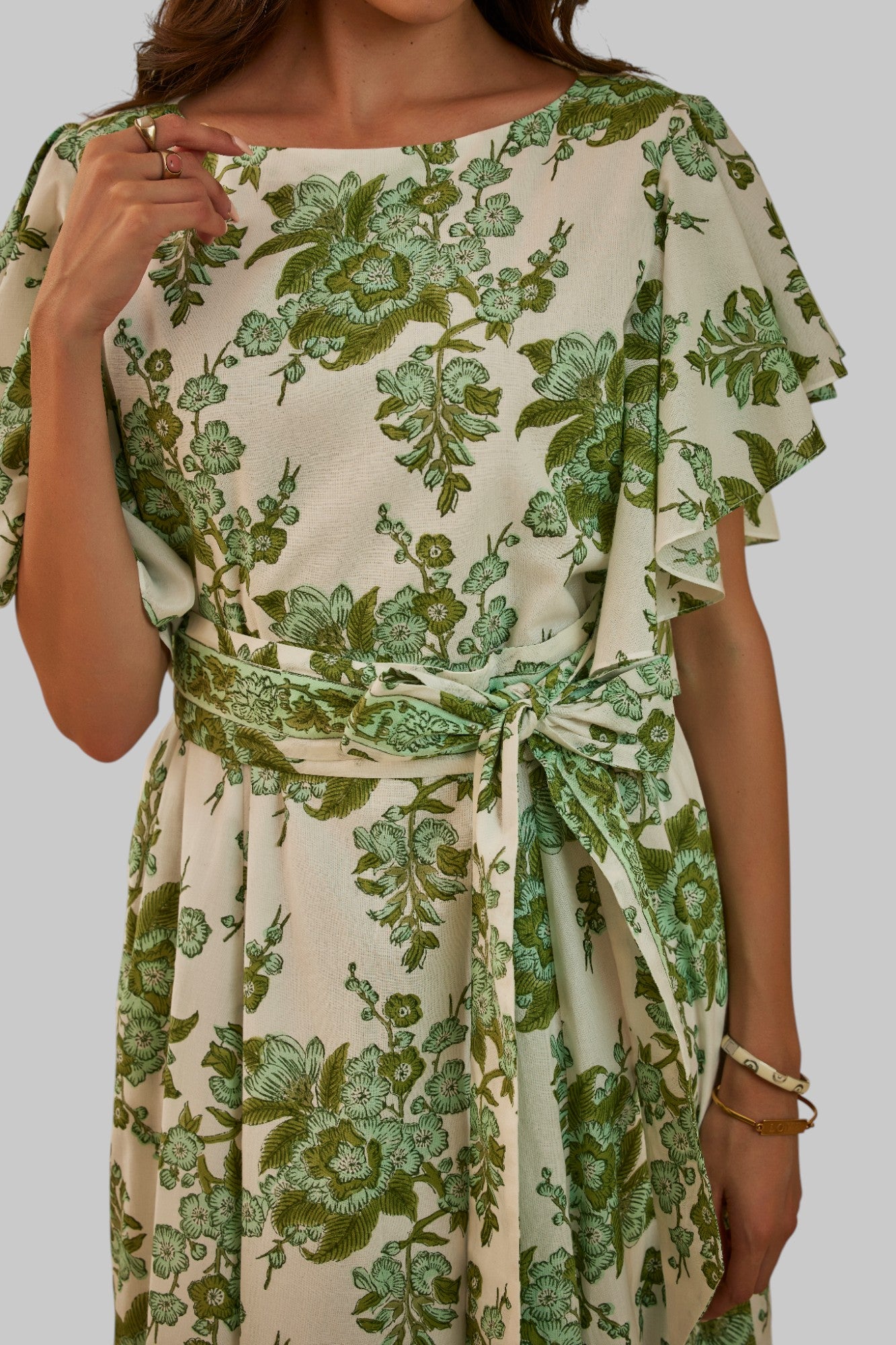 Blossom Short Sleeve Maxi