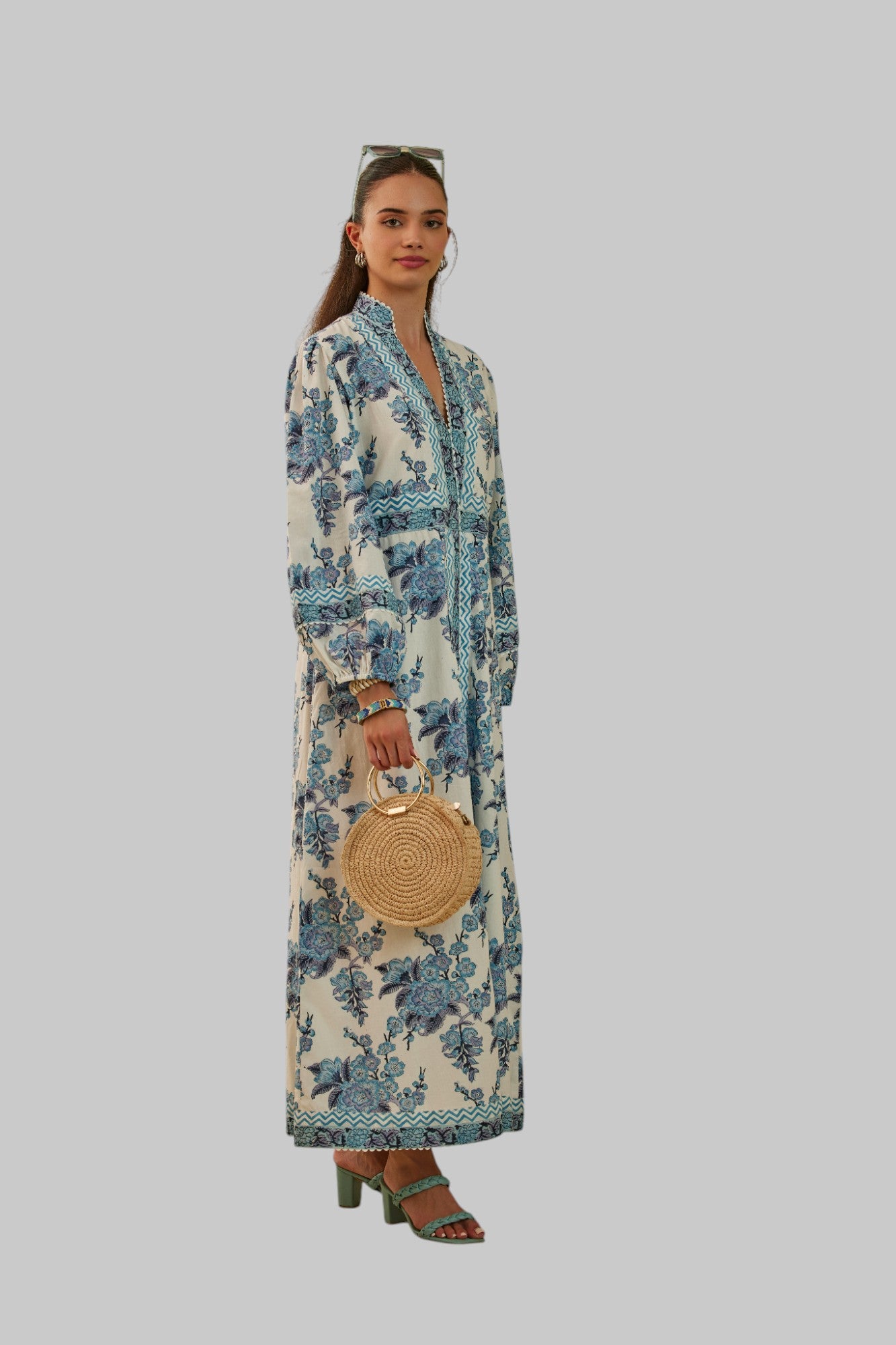 Blossom Long Sleeve Maxi