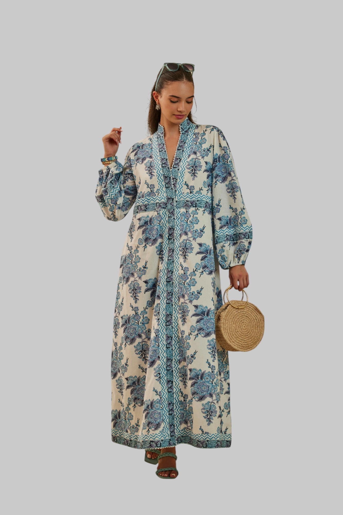 Blossom Long Sleeve Maxi