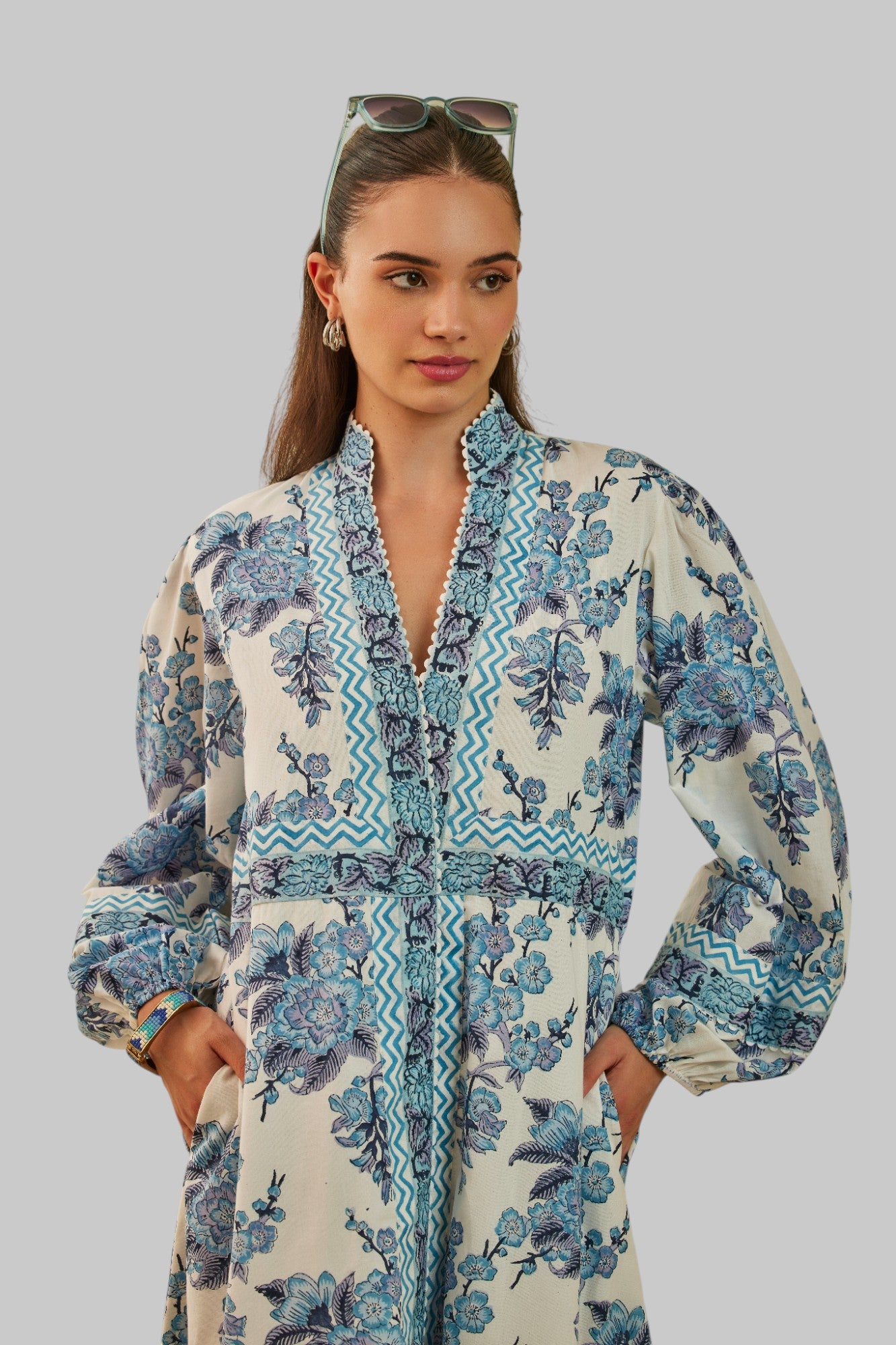 Blossom Long Sleeve Maxi