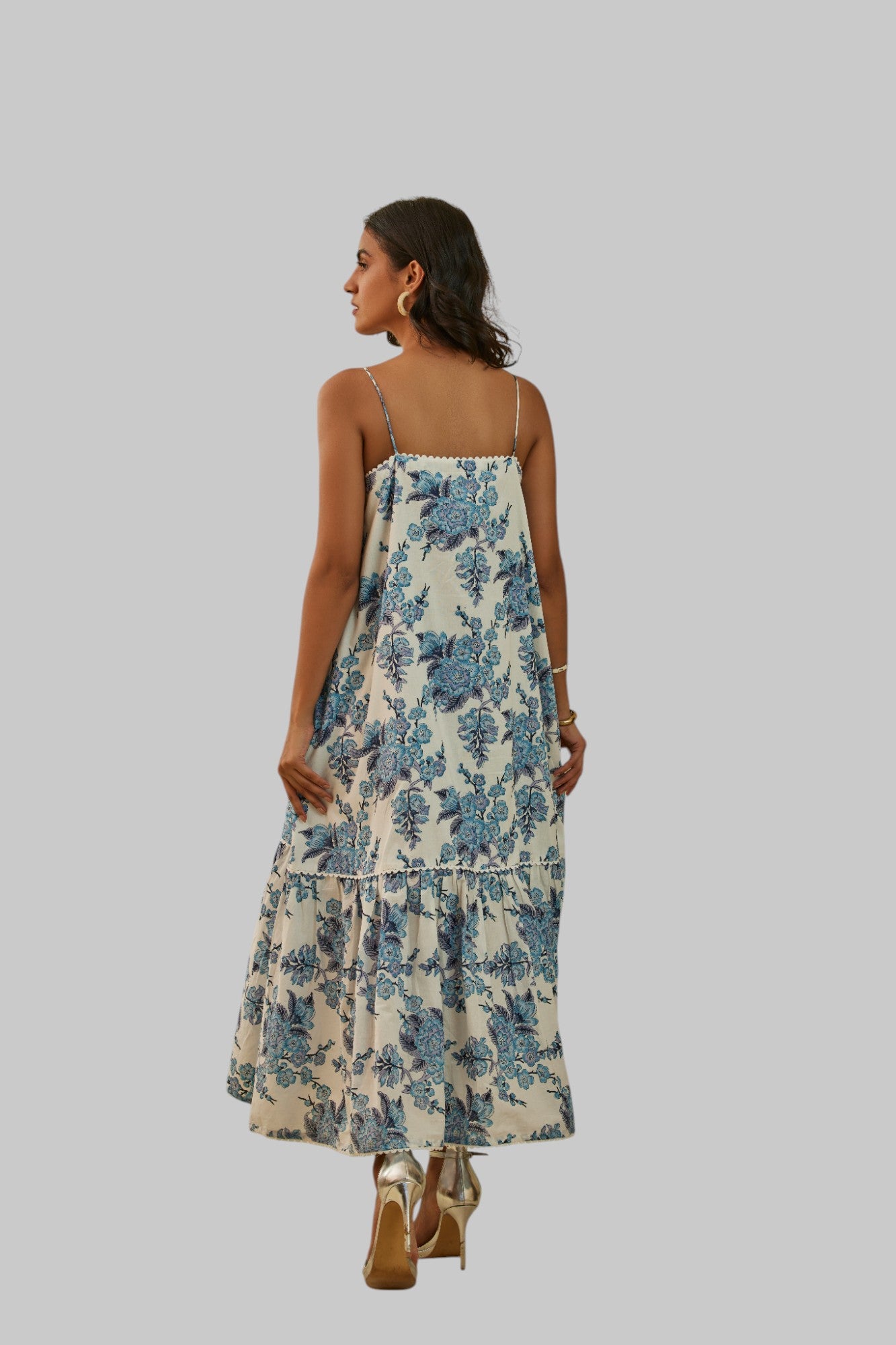 Blossom Sleeveless Midi Sundress