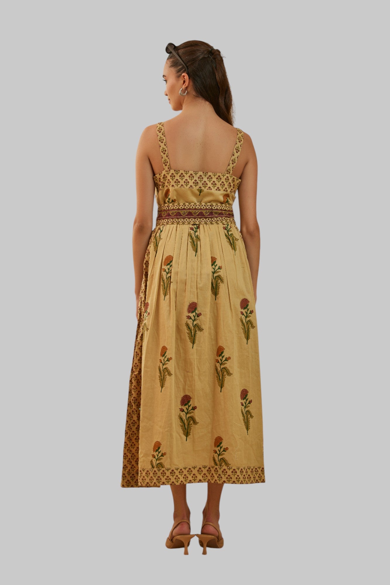 Harvest Sleeveless Midi Sundress