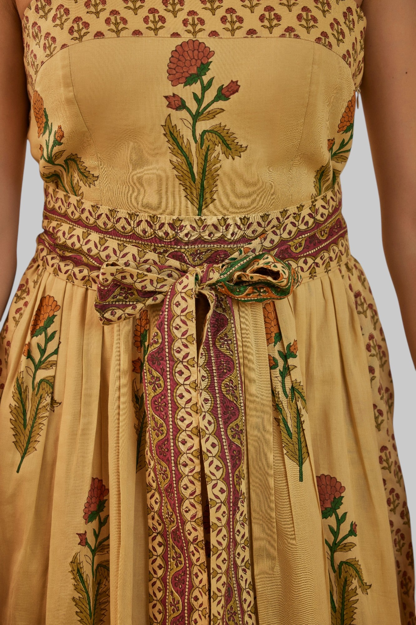Harvest Sleeveless Midi Sundress