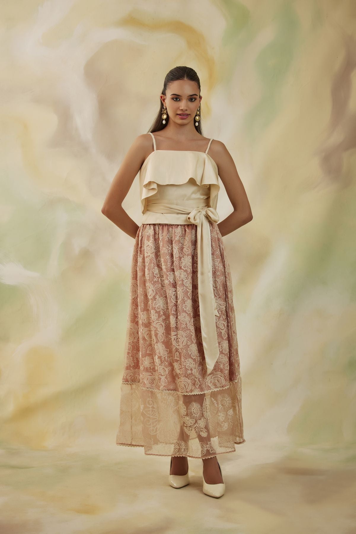 Serene Embroidered Co-ord Set