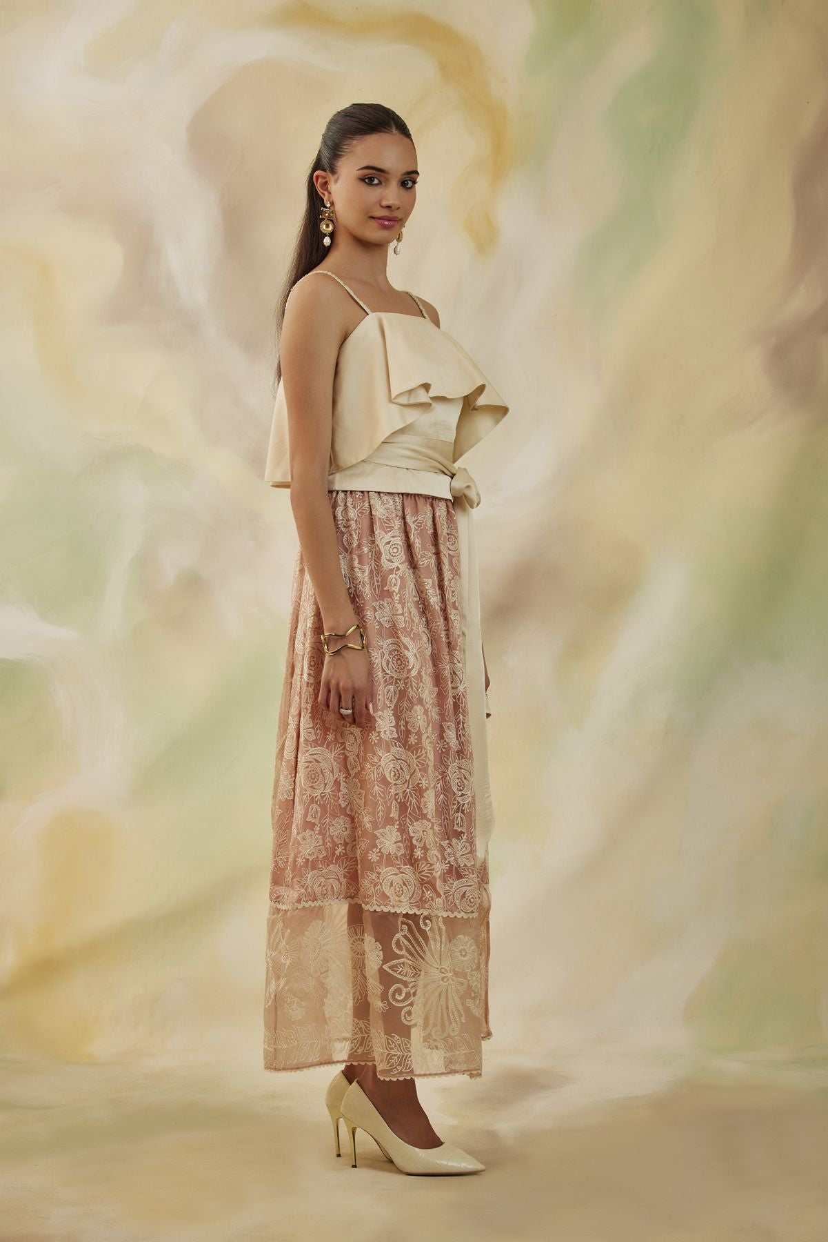 Serene Embroidered Co-ord Set