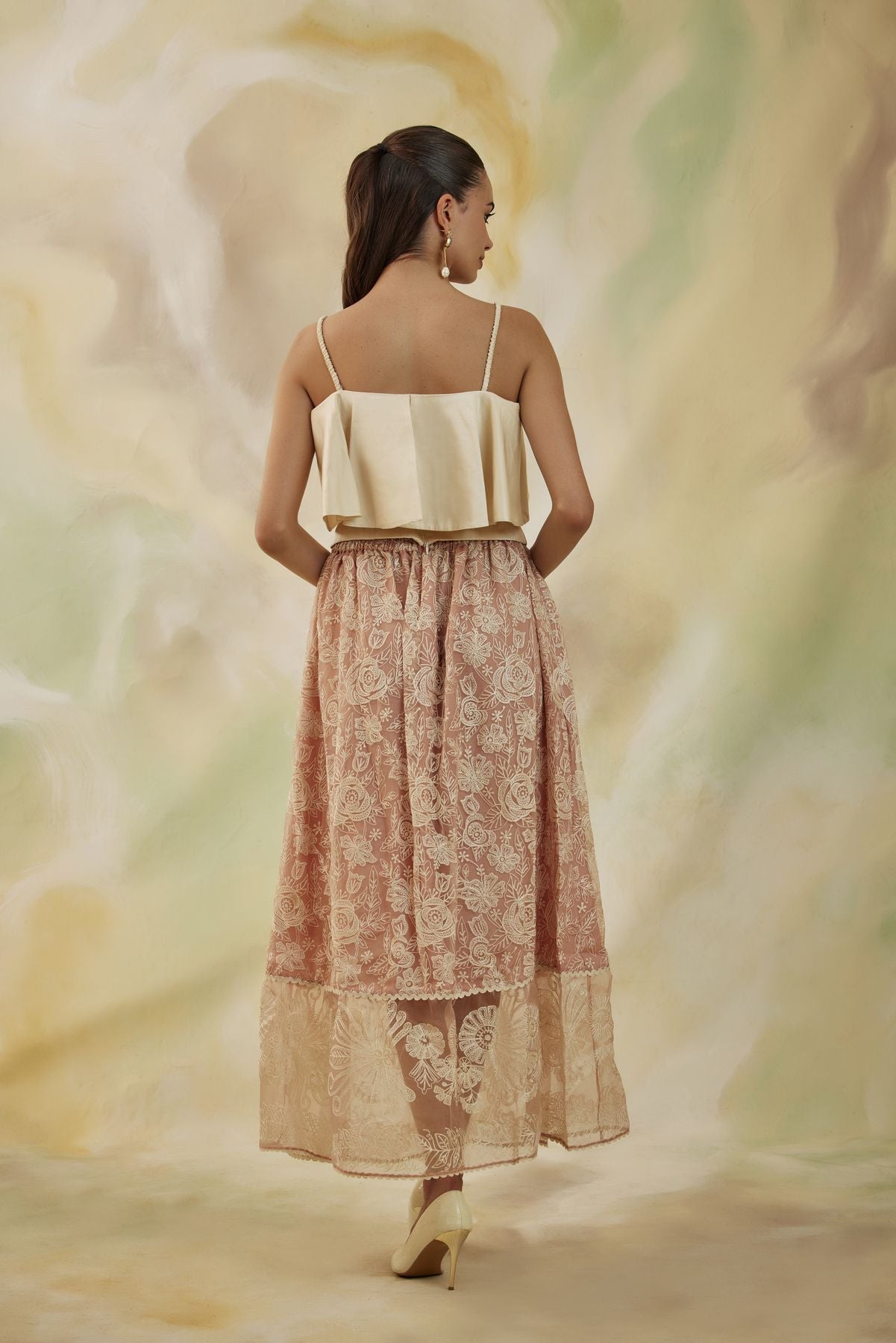 Serene Embroidered Co-ord Set
