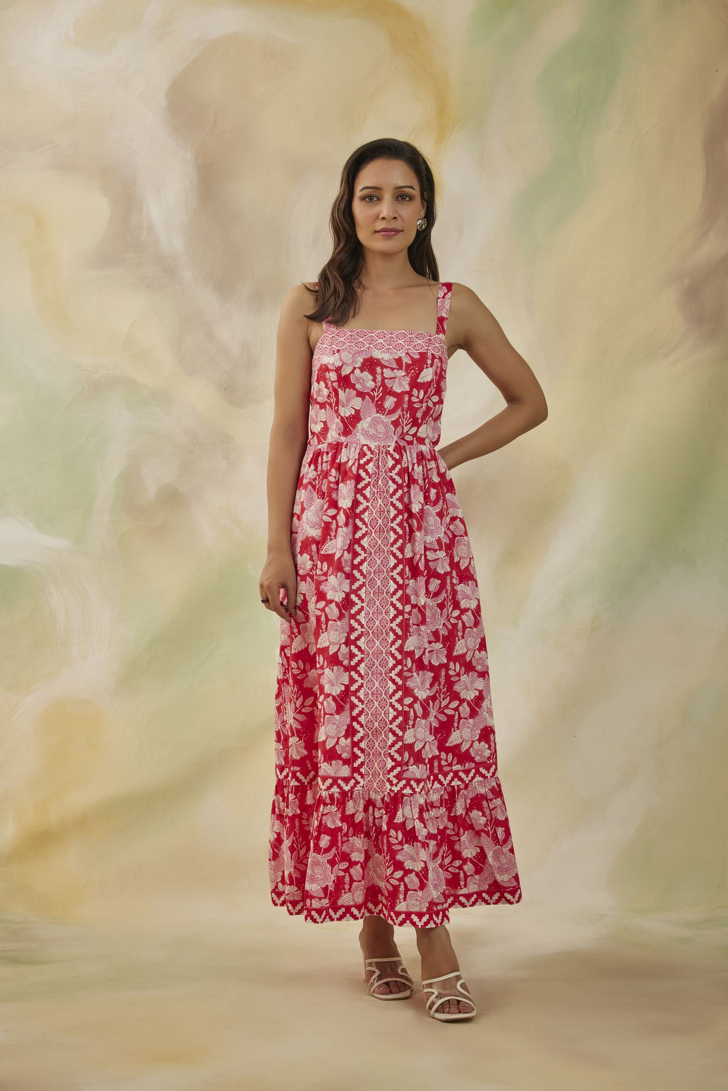 Serene Sleeveless Maxi Sundress