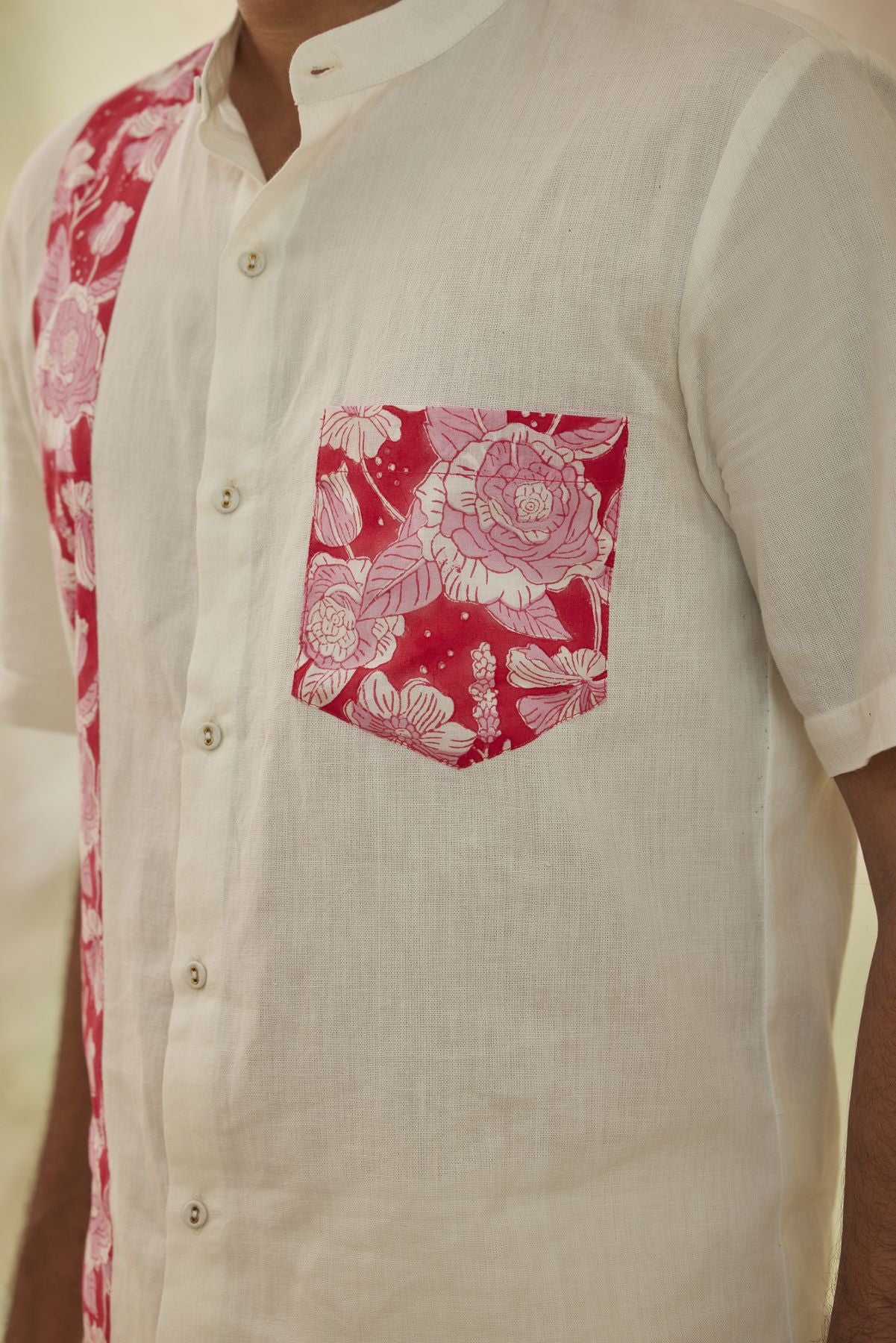 Serene Mens Short Sleeve Shirt