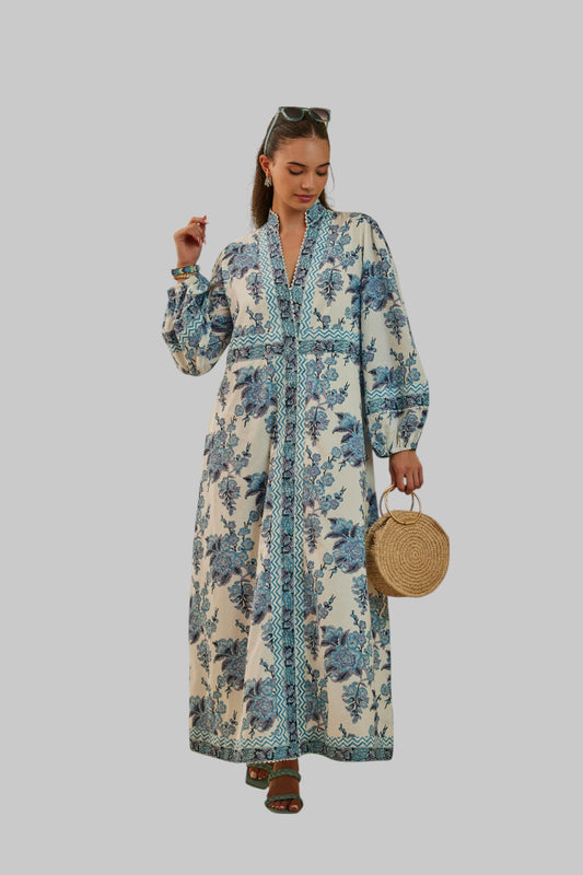 Blossom Long Sleeve Maxi