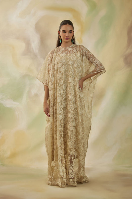 Serene Embroidered Kaftan