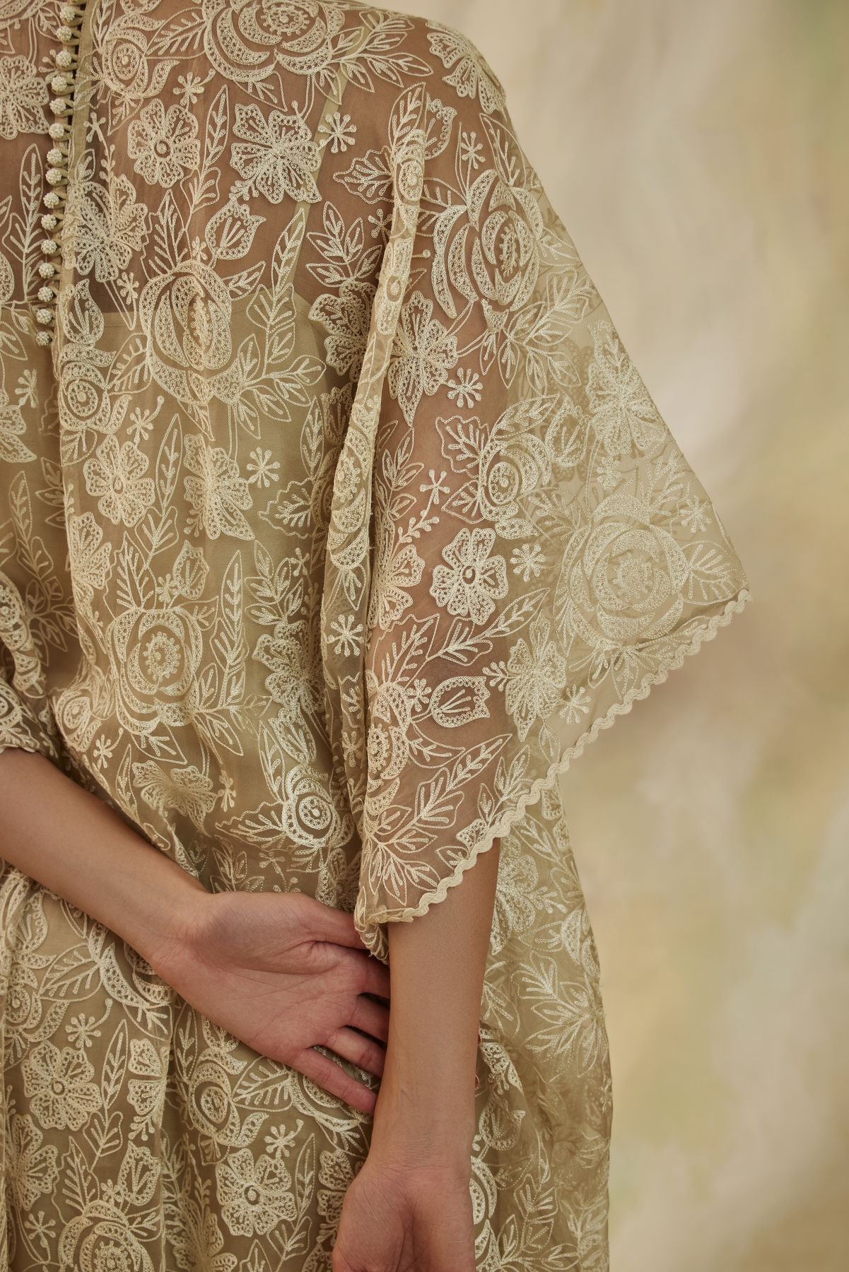 Serene Embroidered Kaftan